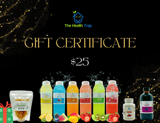 Gift Card for Special Occasions, Gift Certificates - The Health Trap