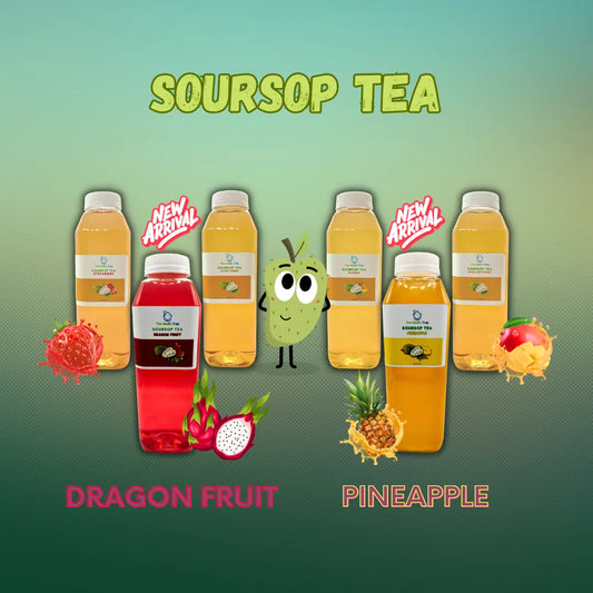 Soursop Herbal Tea - 16 Oz, Boost Immune System - The Health Trap