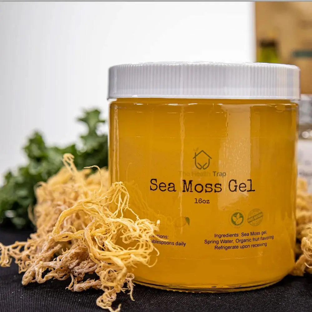 16 oz Fruit Infused Sea Moss Gel - The Health Trap