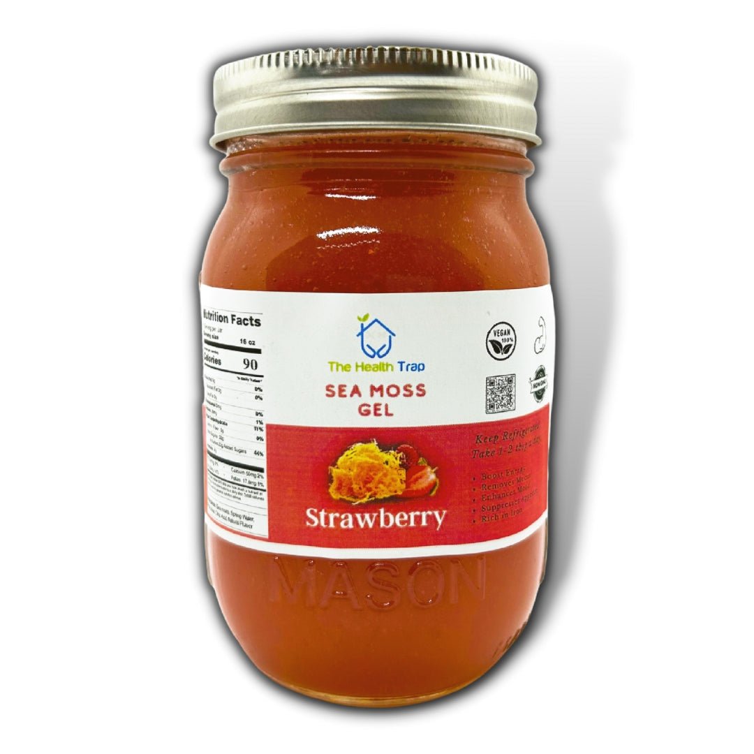 16 oz Fruit Infused Sea Moss Gel - The Health Trap