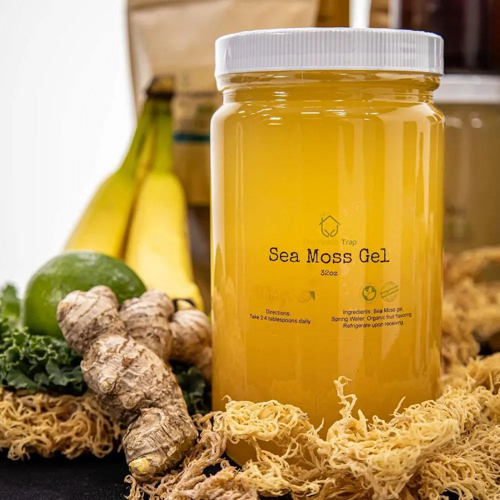 32 oz Fruit Infused Sea Moss Gel - The Health Trap