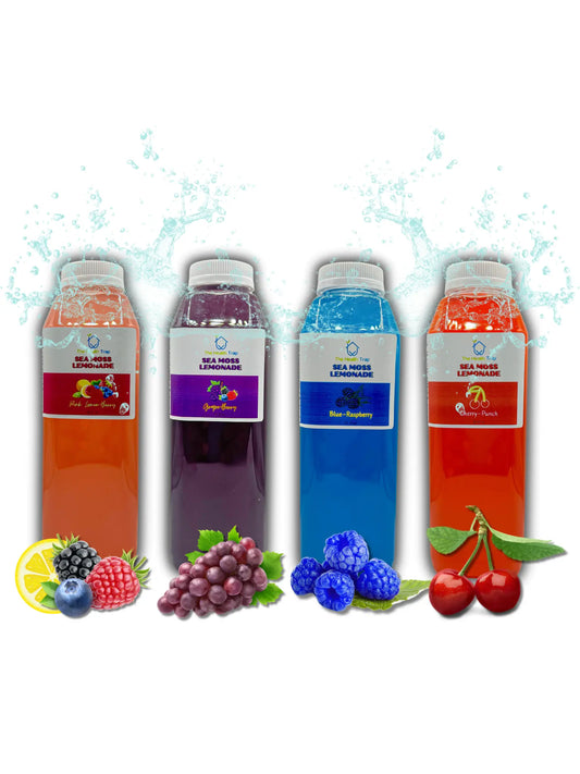 New Sea Moss Juice Tropical Flavors - 16 0z The Health Trap