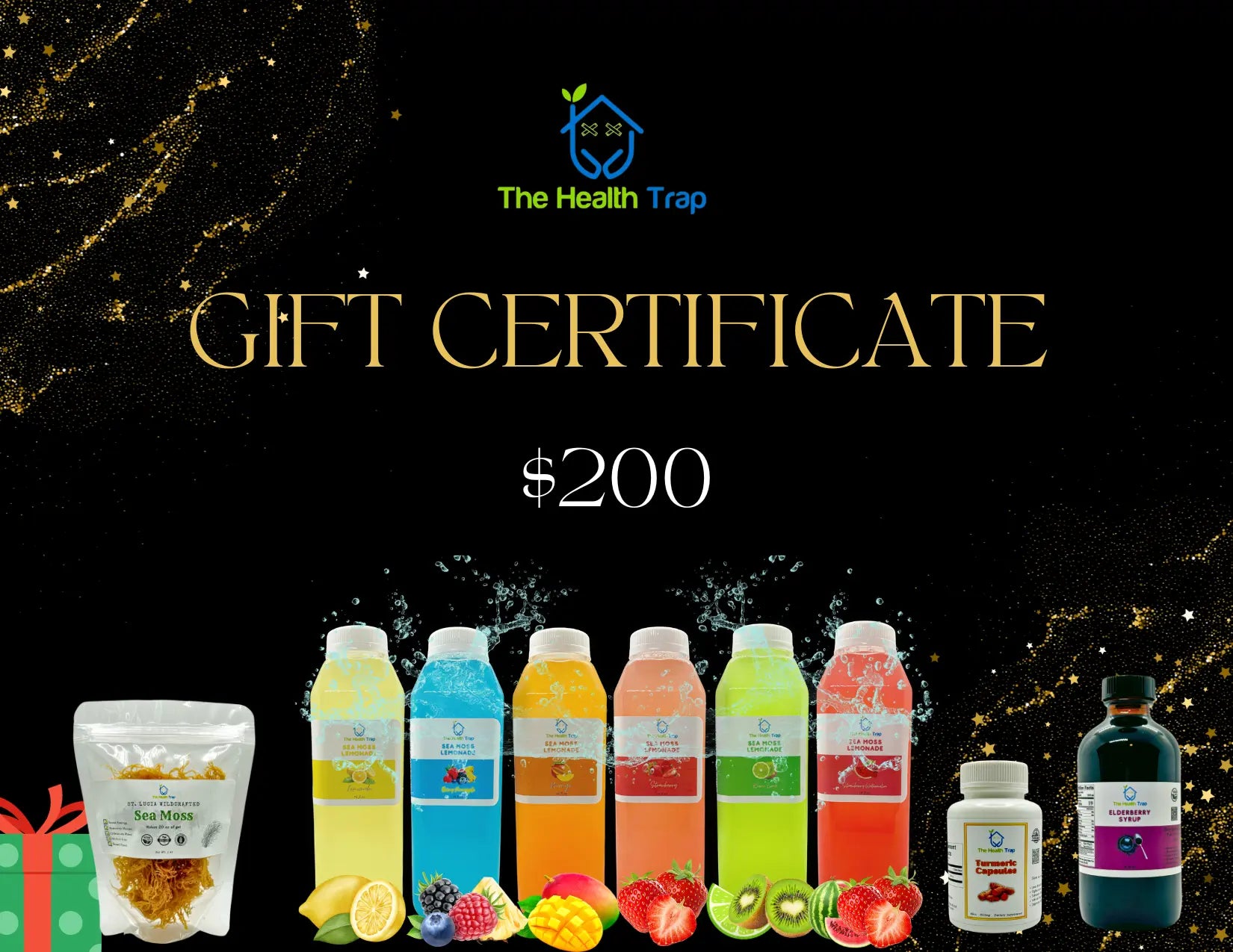 Gift Card for Special Occasions, Gift Certificates - The Health Trap