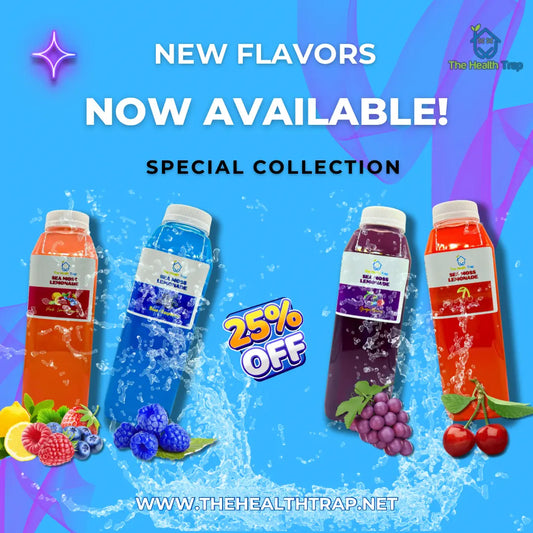 New Sea Moss Juice Tropical Flavors - 16 0z The Health Trap