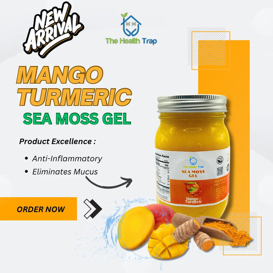 Mango-Turmeric Sea Moss Gel The Health Trap
