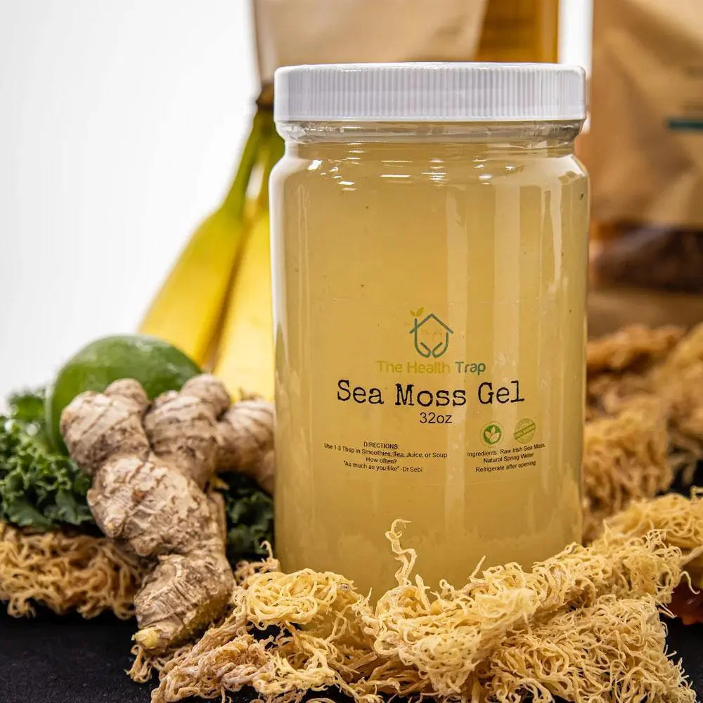 Turmeric and Honey infused Seamoss Gel – The Sea Moss Boss