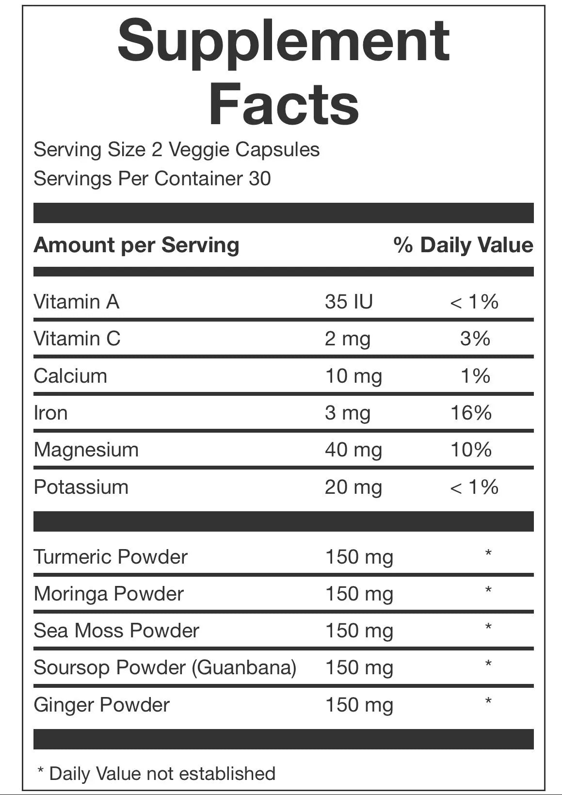 Immune System Booster (Capsules) - The Health Trap